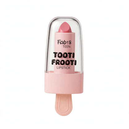 Fab!8 Teen Tooti Frooti Popsicle Lipstick - Cute Ice Cream Design, Vibrant Pink Shade, Moisturizing & Lightweight, Safe for Teens, 3.5g